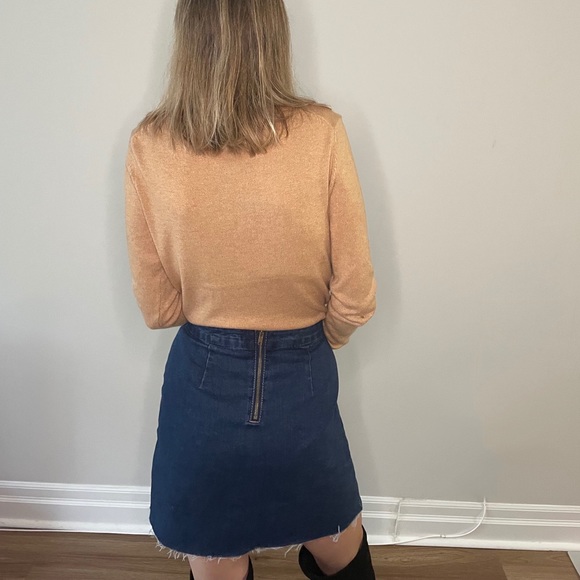 vintage jean skirt - Picture 3 of 12